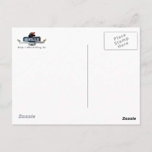 Carte postale Absinthe Monnot (Dos)