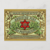 Carte postale Absinthe Monnot (Devant)