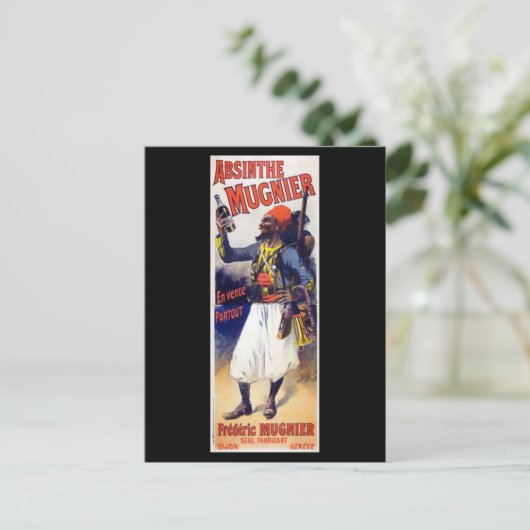 Carte Postale Absinthe Mugnier (Debout devant)