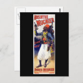 Carte Postale Absinthe Mugnier (Devant / Derrière)