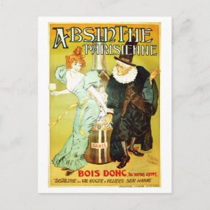 Carte Postale Absinthe parisienne