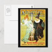 Carte Postale Absinthe parisienne (Devant / Derrière)