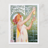 Carte Postale Absinthe Robette (Devant)