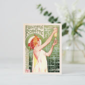 Carte Postale Absinthe Robette (crème) (Debout devant)