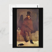 Carte Postale Absinthtrinker Manet, Edouard (Devant / Derrière)