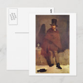 Carte Postale Absinthtrinker Manet, Edouard (Devant / Derrière)
