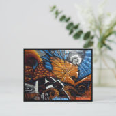 Carte Postale abstract (Debout devant)