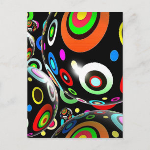 Carte Postale Abstract Art