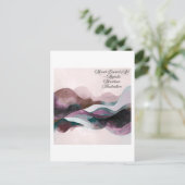 Carte Postale Abstract Art Design | Modern Minimalist (Debout devant)