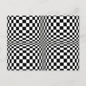 Carte Postale Abstract Geometric Cool 3D (Devant)