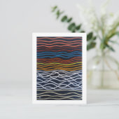 Carte Postale Abstract Seafront Painting by Alfred Fox (Debout devant)