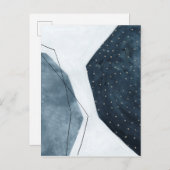 Carte Postale Abstraction adjacente (Devant / Derrière)