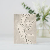 Carte Postale Abstraction de la danse | Abraham Walkowitz (Debout devant)