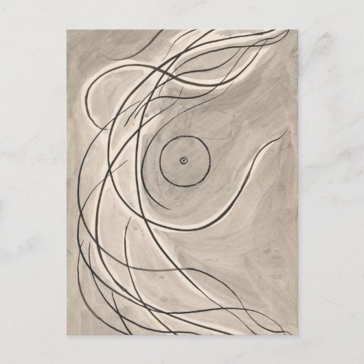 Carte Postale Abstraction de la danse | Abraham Walkowitz (Devant)