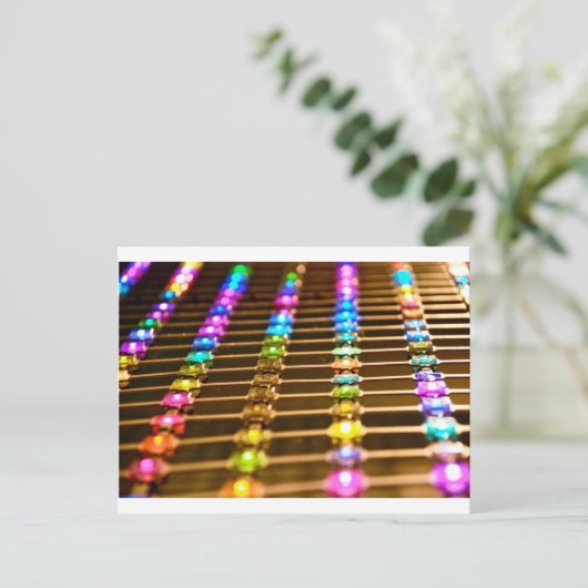 Carte Postale Abstraction de LED (Debout devant)