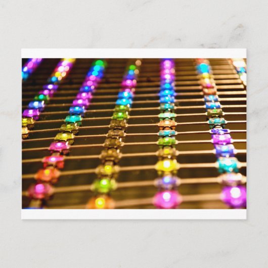 Carte Postale Abstraction de LED (Devant)