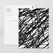 Carte Postale Abstrait (Devant / Derrière)