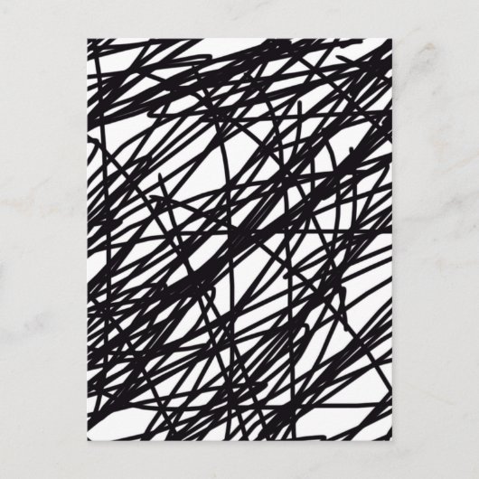 Carte Postale Abstrait (Devant)