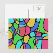 Carte Postale Abstrait 02 (Devant / Derrière)