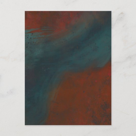 Carte Postale Abstrait 1 : rouges et bleus (Devant)