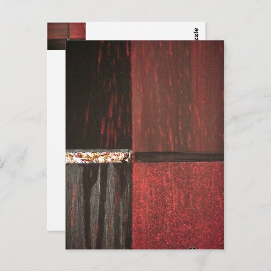 CARTE POSTALE ABSTRAIT 2 (Devant / Derrière)