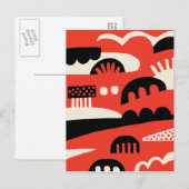 Carte Postale Abstrait 281219b (Devant / Derrière)