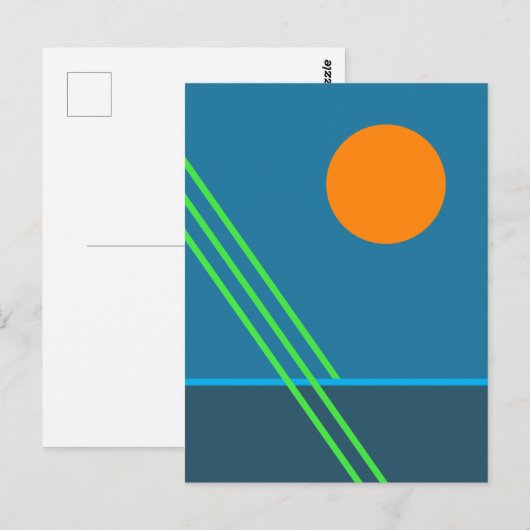 CARTE POSTALE ABSTRAIT 3 (Devant / Derrière)