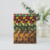 Carte Postale Abstrait ancien arrière - plan (Debout devant)