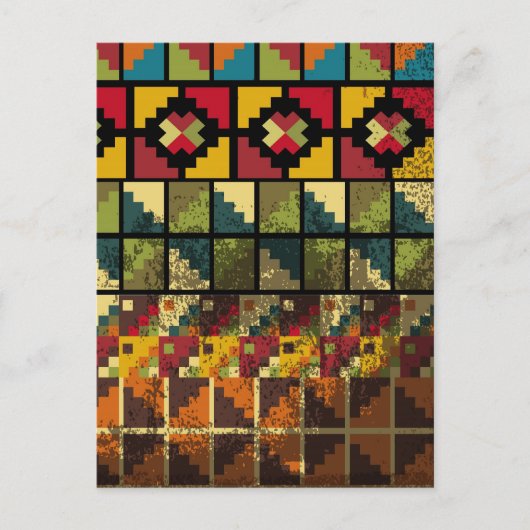 Carte Postale Abstrait ancien arrière - plan (Devant)