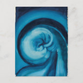 Carte Postale Abstrait | Bleu I | Georgia O'Keeffe (Devant)