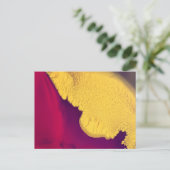 Carte Postale Abstrait Braise Dorée (Debout devant)