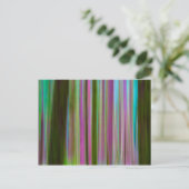 Carte Postale Abstrait de la forêt de Hoh Rain à Dusk | Washingt (Debout devant)