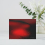 Carte Postale Abstrait en rouge (Debout devant)