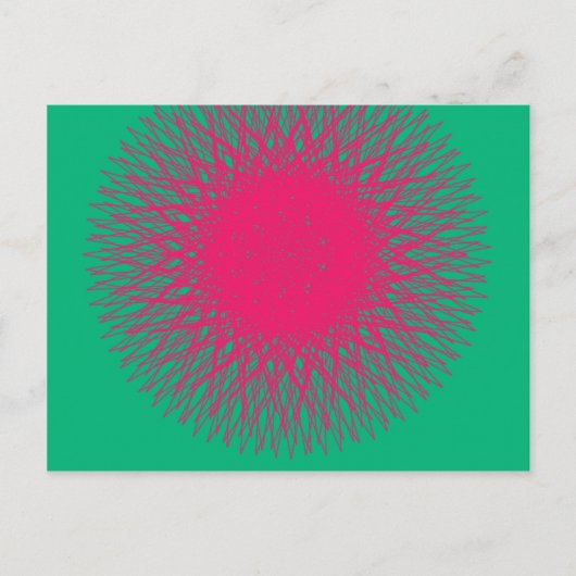 Carte Postale abstrait épais (Devant)