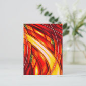 Carte Postale Abstrait futuriste (Debout devant)