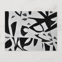 Abstrait minimaliste noir et blanc