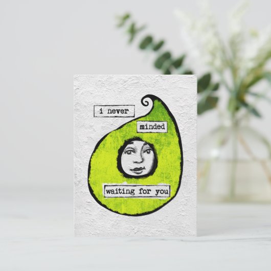 Carte postale - Abstrait moderne (Debout devant)