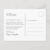 Carte Postale Abstrait Mountain Sun Prenez le devis High Road (Dos)