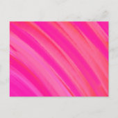 Carte Postale Abstrait Pink Swir (Devant)