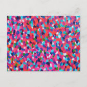 Carte Postale Abstrait rose (Devant)