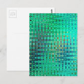 Carte Postale Abstrait Shimmer (Devant / Derrière)