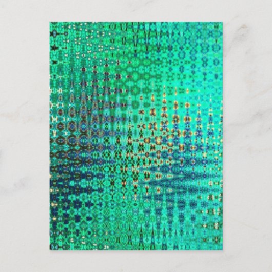 Carte Postale Abstrait Shimmer (Devant)