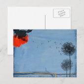 carte postale abstraite (Devant / Derrière)