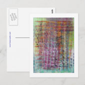 Carte postale Abstraite (Devant / Derrière)