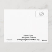 Carte postale Abstraite Dawn Flight (Dos)