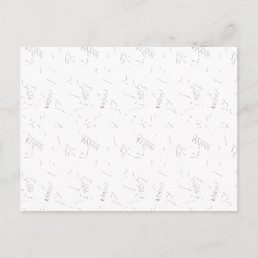 Carte postale abstraite minimaliste de luxe (Devant)