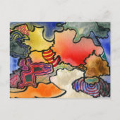 Carte postale Abstraite "Mites and Tites" (Devant)