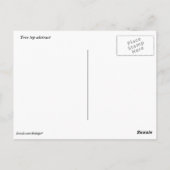 Carte postale Abstraite supérieure de l'arborescen (Dos)