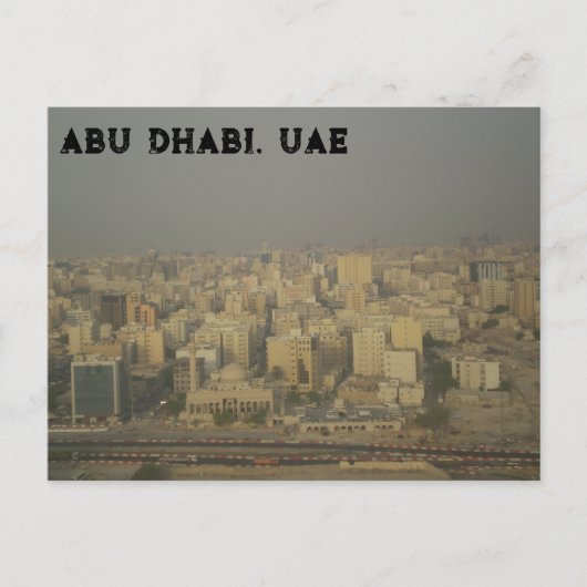 Carte postale Abu Dhabi - Émirats arabes unis (Devant)