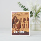 Carte Postale Abu Simbel Egypt Travel (Debout devant)